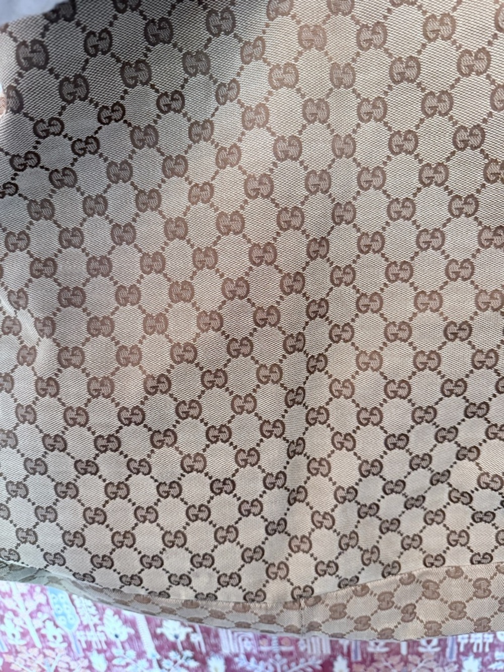 Gucci Brown GG Monogram horsebit bag large - Picture 9 of 17
